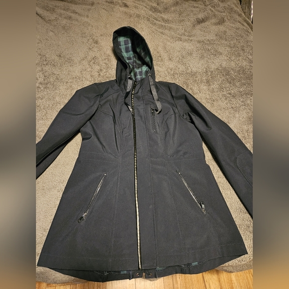 Dark Navy Rain Jacket - Picture 4 of 8